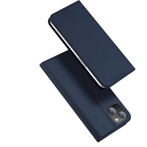 DUX DUCIS SKIN PRO SMOOTH LEATHER CASE FOR APPLE IPHONE 15 PLUS BLUE