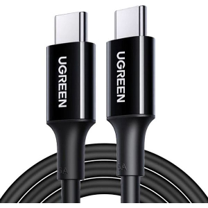 UGREEN TYPE-C TO TYPE-C CABLE US300 80371 100W 5A 1M BLACK