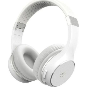 MOTOROLA XT220 WHITE ΑΣΥΡΜΑΤΑ OVER-EAR ΑΚΟΥΣΤΙΚΑ ΑΝΑΔΙΠΛΟΥΜΕΝΑ 40MM 24H ΜΕ ΜΙΚΡΟΦΩΝΟ