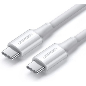 UGREEN TYPE-C TO TYPE-C CABLE US300 100W 5A 1M WHITE