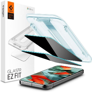 SPIGEN GLASS TR EZ FIT (PRIVACY) 2 PACK FOR GOOGLE PIXEL 10/9 PRO XL