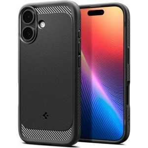 SPIGEN HARD CASE RUGGED ARMOR WITH MAGSAFE FOR APPLE IPHONE 17 MATTE BLACK ACS10367