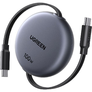 UGREEN TYPE-C TO TYPE-C CABLE L531 100W 5A 1M BLACK