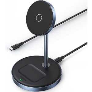 UGREEN WIRELESS CHARGER CD317 2IN1. 20W 1.67A BLACK
