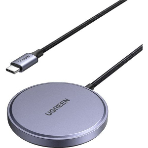 UGREEN WIRELESS CHARGER W703. 15W 1.67A GREY