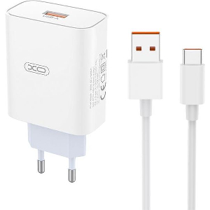 XO L164 (EU) 120W FAST CHARGER WITH TYPE-C CABLE