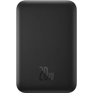 BASEUS MAGNETIC MINI WIRELESS POWERBANK MAGSAFE 6000MAH 20W BLACK
