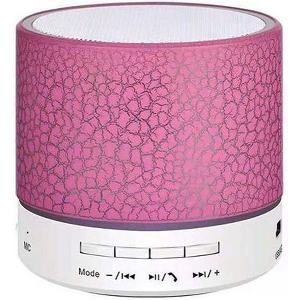 LAMTECH BLUETOOTH SPEAKER LED LIGHT WITH FM PINK LAM113249