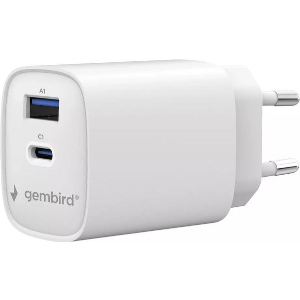ΦΟΡΤΙΣΤΗΣ GEMBIRD 2-PORT 45 W USB FAST CHARGER