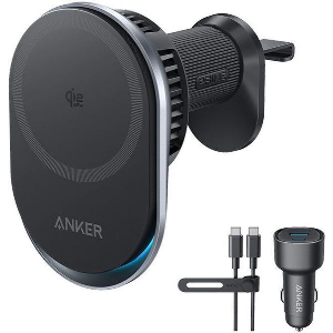 ANKER WIRELESS CAR CHARGER PRIME MAGGO AIRCOOL 25W BLACK B2933H11