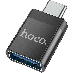 HOCO UA17 USB-C TO USB-A OTG ADAPTER BLACK