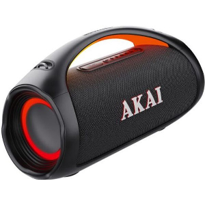 ΑKAI WAVESTORMER ΦΟΡΗΤΟ ΑΔΙΑΒΡΟΧΟ ΗΧΕΙΟ BLUETOOTH 110W RMS AUX-IN USB ΜΕ LED IPX6