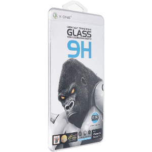 X-ONE FULL COVER EXTRA STRONG CRYSTAL CLEAR FOR IPHONE 15 PRO TEMPERED GLASS 9H