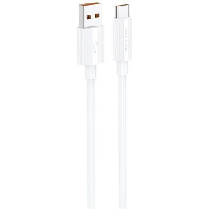 USB 2.0 CABLE FONENG XS07 USB A TO USB C 3Α 1.2M WHITE