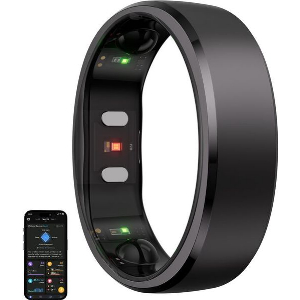 SMARTRING RINGCONN GEN 2 (ΜΕΓΕΘΟΣ 9, ΜΑΥΡΟ)