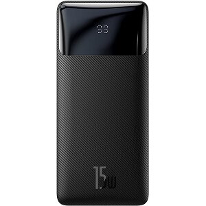 BASEUS BIPOW DIGITAL DISPLAY POWER BANK 20000MAH 15W BLACK