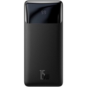 BASEUS BIPOW DIGITAL DISPLAY POWER BANK 30000MAH 15W BLACK