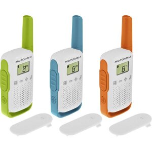 MOTOROLA TALKABOUT T42 WALKIE TALKIE 4KM TRIPLE PACK