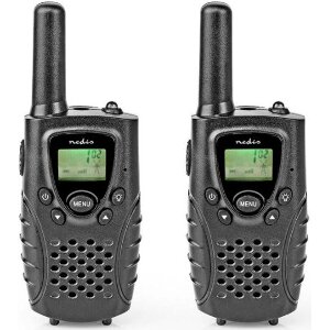 NEDIS WALKIE-TALKIE 8-CHANNELS VOX RANGE 8KM BLACK