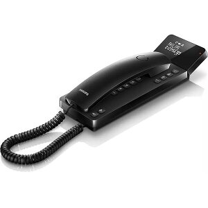 PHILIPS M110B/GRS ΕΝΣΥΡΜΑΤΟ ΤΗΛΕΦΩΝΟ ΜΑΥΡΟ
