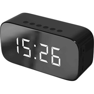 SETTY BLUETOOTH SPEAKER MIRROR CLOCK GB-200 BLACK