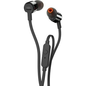 JBL TUNE 110 IN-EAR HEADPHONES WITH MICROPHONE BLACK