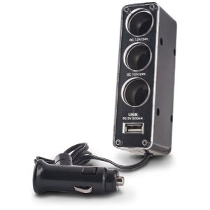 FOREVER SOCKET SPLITTER 3IN1 WITH USB CABLE