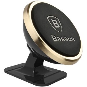 BASEUS CAR MOUNT 360 MAGNETIC GOLD