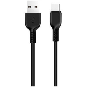 HOCO X20 FLASH CHARGING DATA CABLE FOR TYPE C 1M BLACK