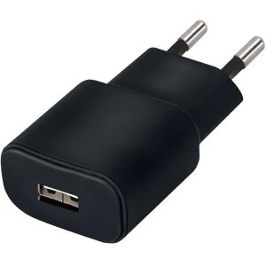 FOREVER TC-01 WALL CHARGER USB 1A BLACK