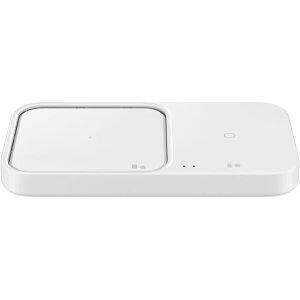 SAMSUNG WIRELESS CHARGER DUO WITH WALL CHATGER TA EP-P5400TW WHITE