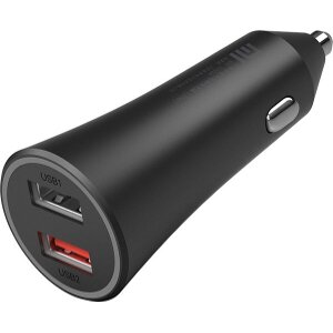 XIAOMI GDS4147GL MI DUAL USB 37W QUICK CAR CHARGER GDS4147GL BLACK