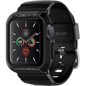 SPIGEN RUGGED ARMOR PRO BAND FOR APPLE WATCH 4 / 5 / 6 / SE 40 MM BLACK