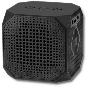 QOLTEC BLUETOOTH SPEAKER 3W DOUBLE SPEAKER BLACK