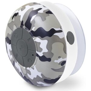 SETTY BLUETOOTH SPEAKER WITH A SUCTION CUP GB-600 ARMY PATTERN