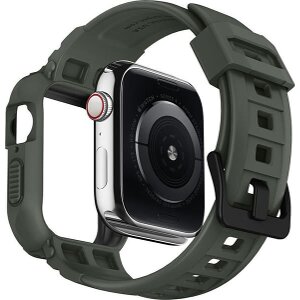 SPIGEN RUGGED ARMOR PRO BAND FOR APPLE WATCH 4 / 5 / 6 / SE 44 MM GREEN