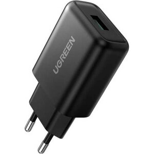 UGREEN CHARGER CD122 18W QC3.0 BLACK 70273