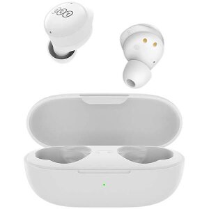 QCY T17 TWS WHITE 6MM DYNAMIC DRIVER-MIC NOISE CANCEL. MUSIC TIME: 4H. CALLING TIME: 3.5H BLUETOOTH