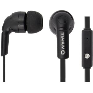 ESPERANZA TH109K STEREO EARPHONES WITH MICROPHONE TITANUM BLACK