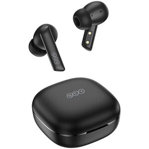 QCY HT05 MELOBUDS ANC TWS BLACK DUAL DRIVER 6-MIC NOISE CANCEL. TRUE WIRELESS EARBUDS 10MM DRIVERS