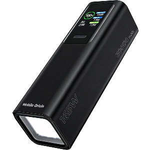 MOBILE ORIGIN 30000 MAH TFT DISPLAY & FLASHLIGHT POWERBANK PB17 2X USB-C + USB-A