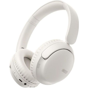 QCY H2S LITE HEADPHONES WHITE - TYPE-C & BLUETOOTH CLEAR CALL ENC IOS/ANDROID 60HOURS 10M 40MM