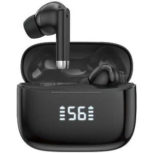 TRUE WIRELESS BLUETOOTH EARPHONES FONENG BL159 WITH DIGITAL DISPLAY BLACK
