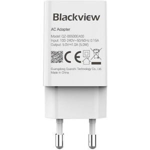 BLACKVIEW USB POWER ADAPTER 5W WHITE BV-PA-5W