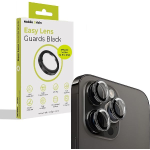 MOBILE ORIGIN EASY LENS GUARDS BLACK IPHONE 14 PRO / 14 PRO MAX