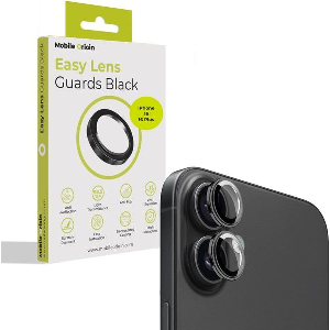 MOBILE ORIGIN EASY LENS GUARDS BLACK IPHONE 16 / 16 PLUS