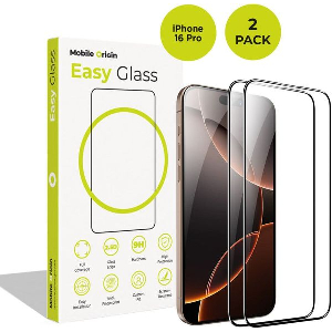 MOBILE ORIGIN EASYGLASS IPHONE 16 PRO 2 PACK