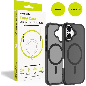 MOBILE ORIGIN HYBRID MAGSAFE CASE MATTE BLACK IPHONE 16
