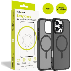 MOBILE ORIGIN HYBRID MAGSAFE CASE MATTE BLACK IPHONE 16 PRO MAX