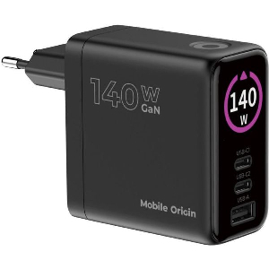 MOBILE ORIGIN 140W GAN DISPLAY CHARGER PW21 2X USB-C + USB-A